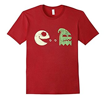 Nightmare Before Christmas Pacman men's shirt
