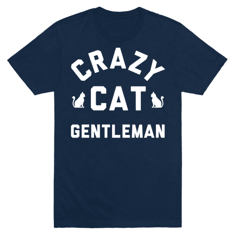 Crazy Cat Gentleman Shirt