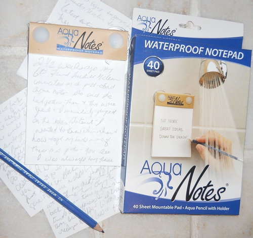Aqua Notes - Waterproof Notepad