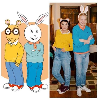 Arthur and Buster costume