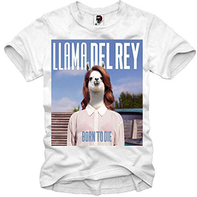 Llama Del Rey Men's Shirt