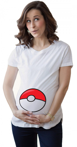 Pokeball Maternity Shirt